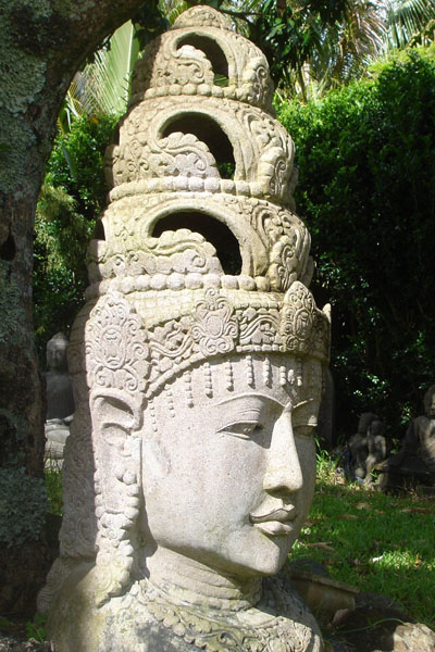 asianartmaui.com/Shiva head stone